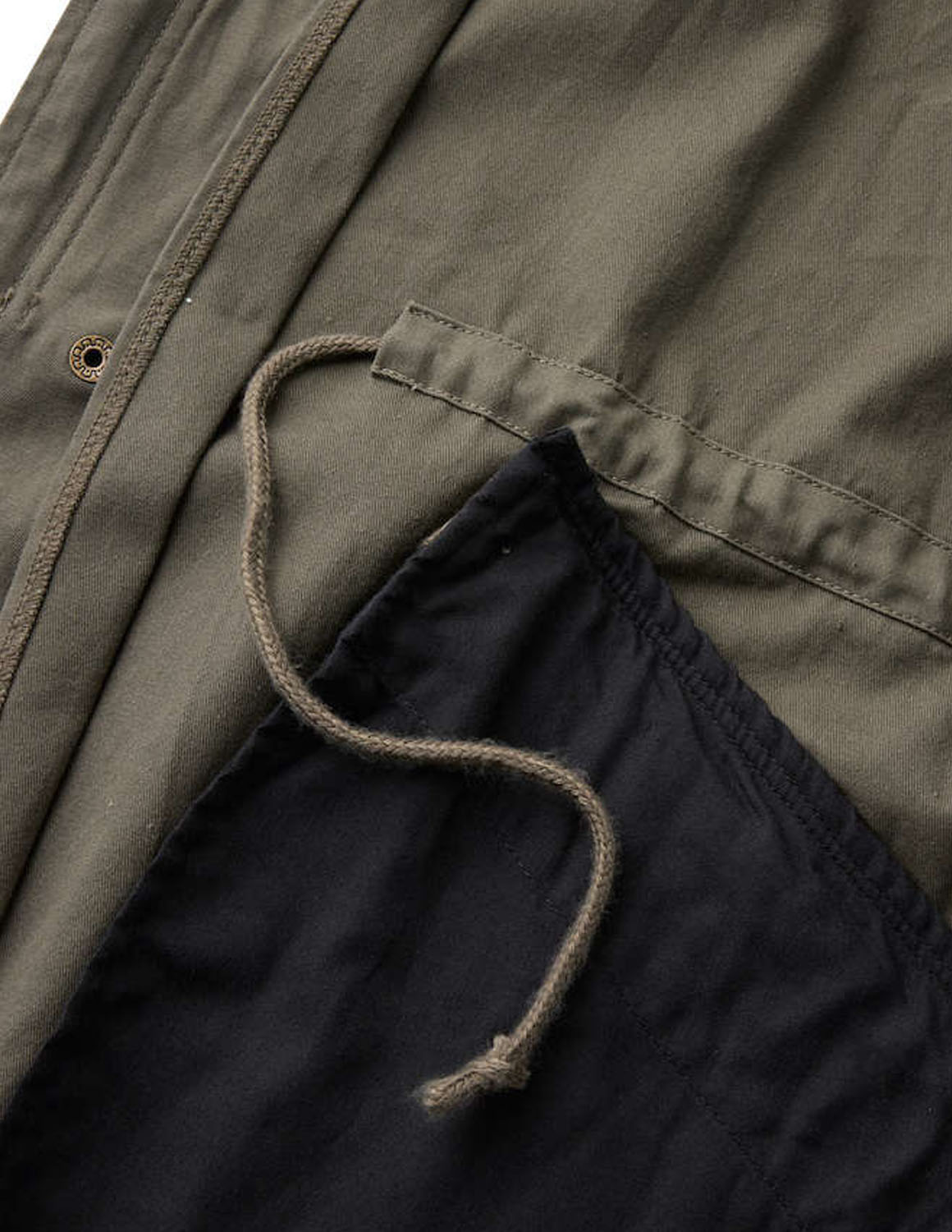 大きいサイズ ミリタリーコート メンズ  BUNDESWEAR (ブンデスウエアー) M-51 スタンドカラー ツイル モッズコート 3L 4L 5L 6L 8L  カジュアル 緑 黒 春 秋 冬 |  | 08