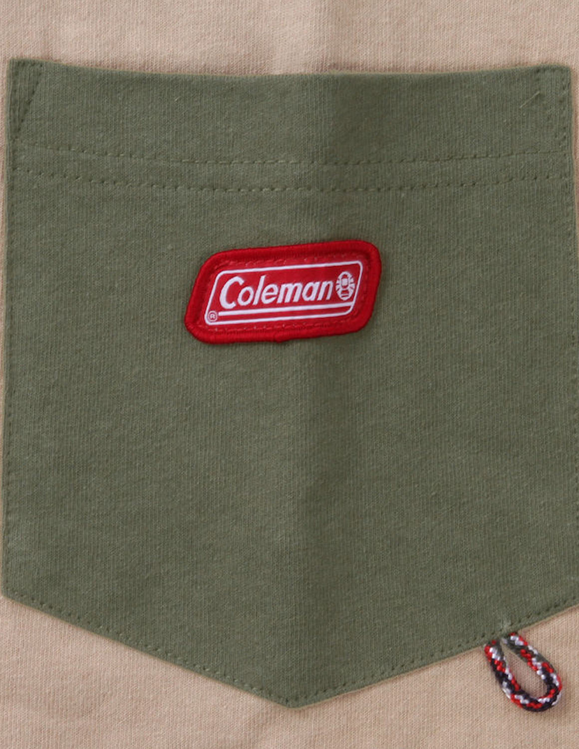 大きいサイズ 半袖 Tシャツ メンズ 3L 4L 5L 6L 7L 8L カジュアル 肌色 灰色 春 夏 秋 Coleman コールマン USAコットン 胸ポケット付 ワッペン クレイジー | Coleman | 04