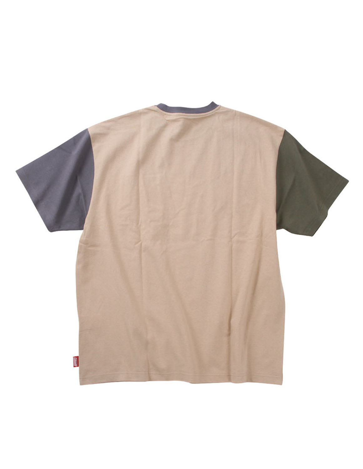 大きいサイズ 半袖 Tシャツ メンズ 3L 4L 5L 6L 7L 8L カジュアル 肌色 灰色 春 夏 秋 Coleman コールマン USAコットン 胸ポケット付 ワッペン クレイジー | Coleman | 07