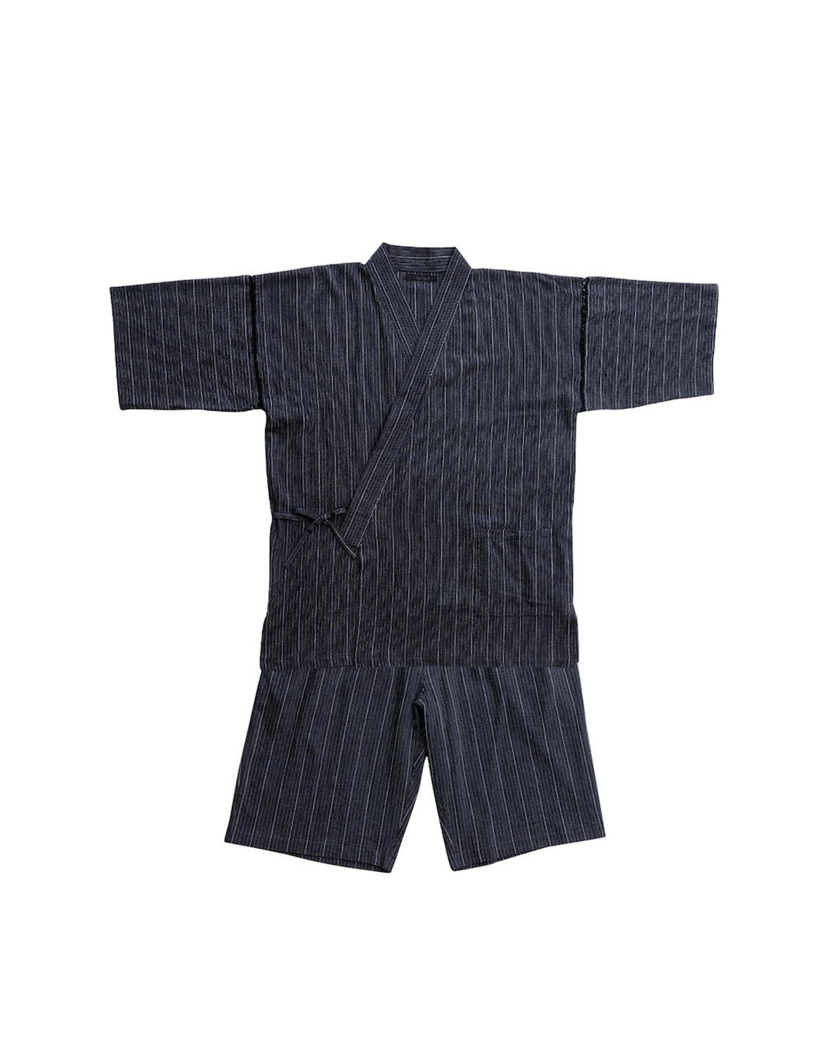 大きいサイズ 甚平 メンズ 部屋着 ルームウェア 3L 4L 5L 6L 7L カジュアル 白 黒 春 夏 サイドポケット 前開きファスナー 綿麻しじら リンス加工 |  | 02