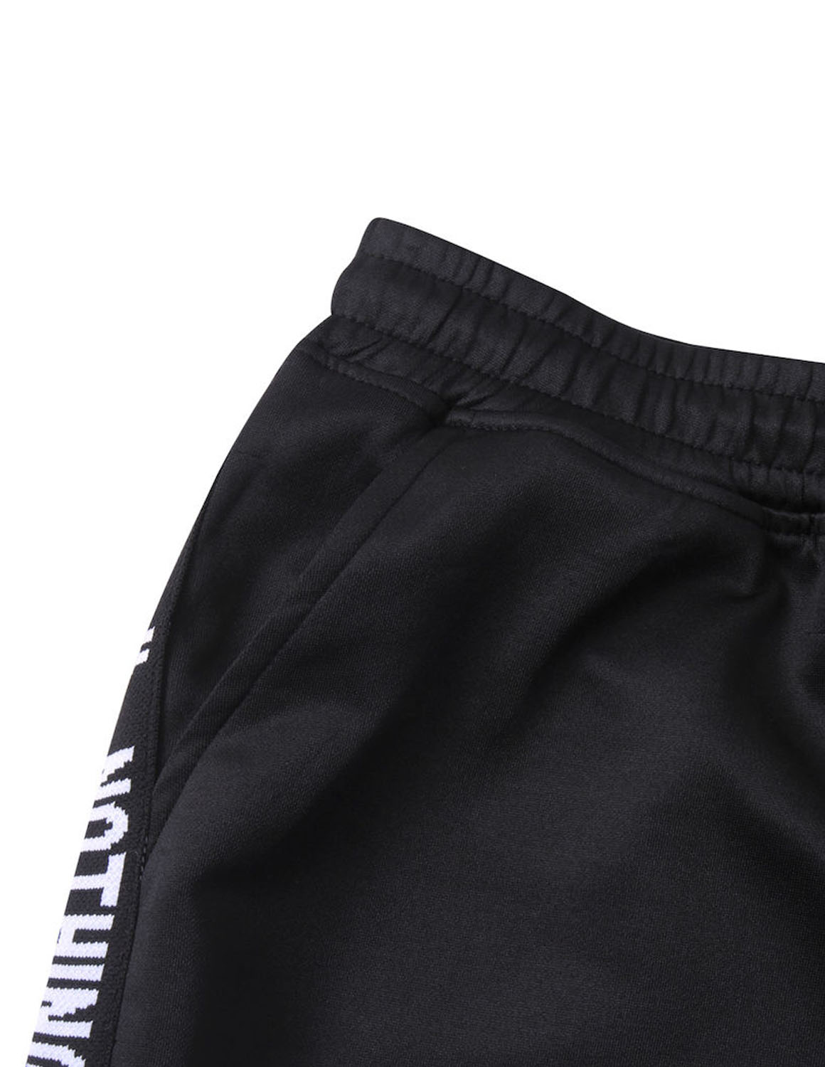 大きいサイズ ショート ハーフパンツ メンズ  in the attic(インジアティック) ポンチ ストレッチ ラインテープ プリント 3L 4L 5L 6L  カジュアル 黒 春 夏 秋 | in the attic | 06