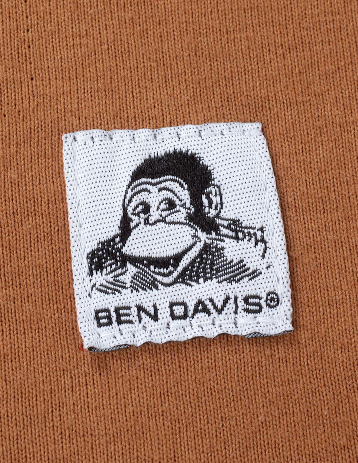大きいサイズ 長袖Tシャツ カットソー メンズ  BEN DAVIS 3L 4L 5L 6L カジュアル 茶色 黒 春 秋 冬 バックプリント 袖ピスネーム ロゴ 袖口リブ | BEN DAVIS | 03