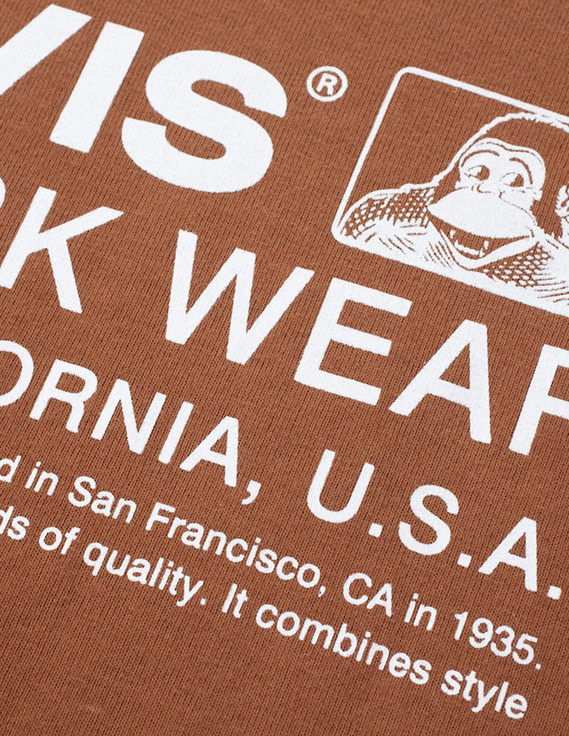 大きいサイズ 長袖Tシャツ カットソー メンズ  BEN DAVIS 3L 4L 5L 6L カジュアル 茶色 黒 春 秋 冬 バックプリント 袖ピスネーム ロゴ 袖口リブ | BEN DAVIS | 07