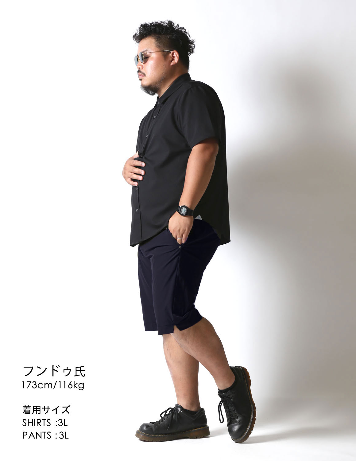 Falilv by Falilv ハーフパンツ Lサイズ 2016 ネイビー Dickies ジーンズ 「DICKIES/ディッキーズ」TCツイル デニム
