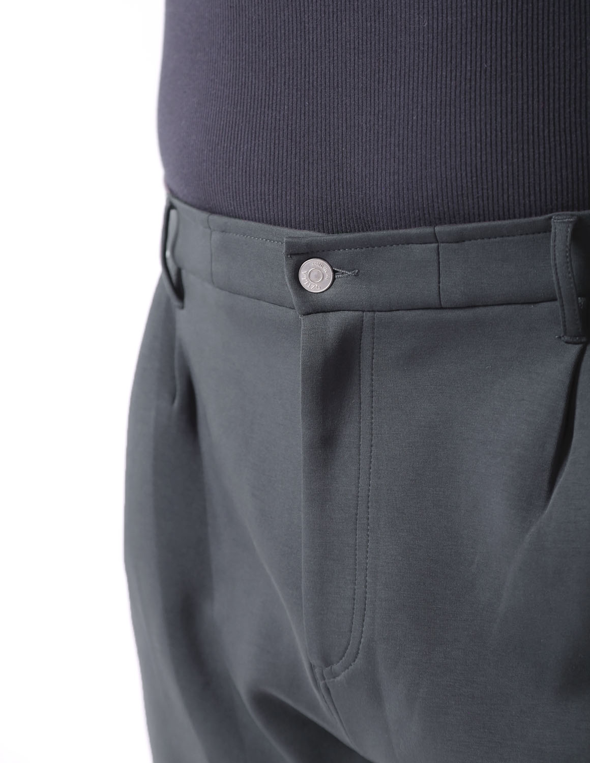 HBT x FEELCYCLE グレー ジョガーパンツ サイズS 大きいサイズ メンズ ジョガーパンツ ズボン ストレッチ ゆったり 無地