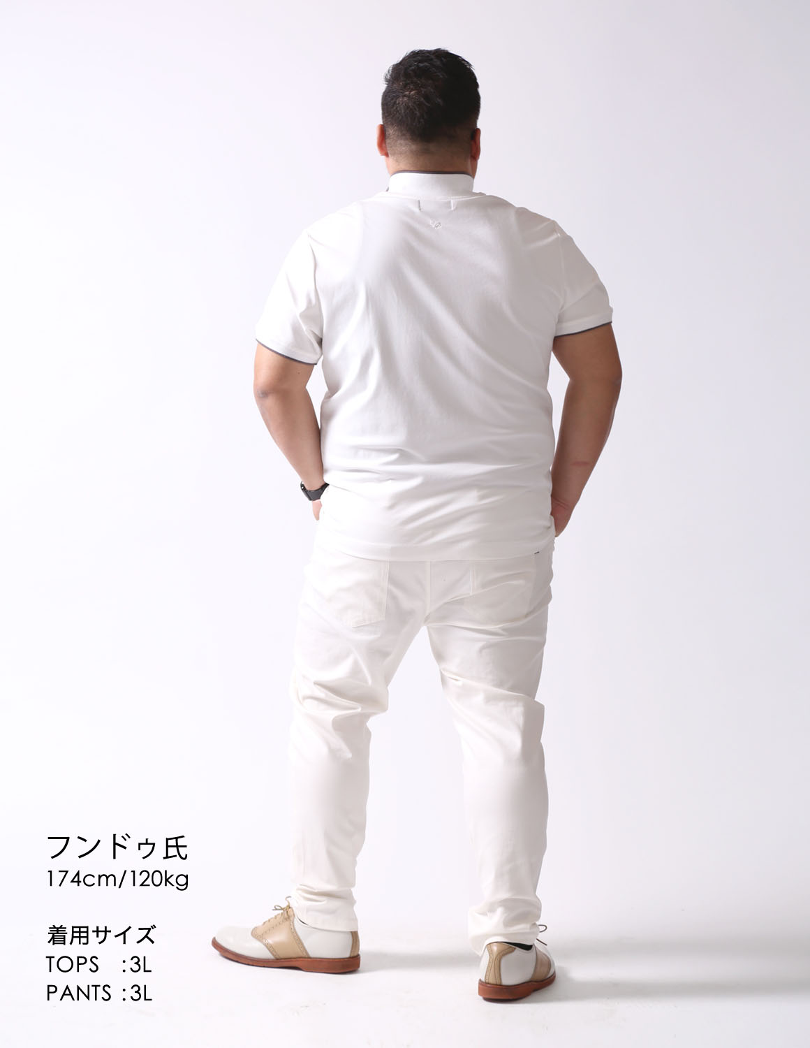大きいサイズ ポロシャツ メンズ QZILLA ZIP POLO ハーフジップ ライン