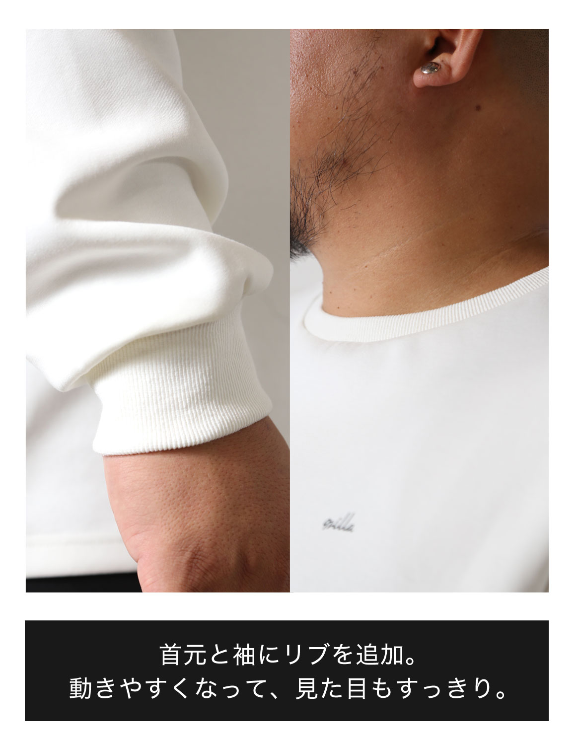 大きいサイズ 長袖Tシャツ カットソー メンズ QZILLA 感鯨ロンT3.0 qzilla ICON ワンポイントプリント 襟・袖口リブ 美シルエット 予約販売10月下旬発送予定 |  | 16