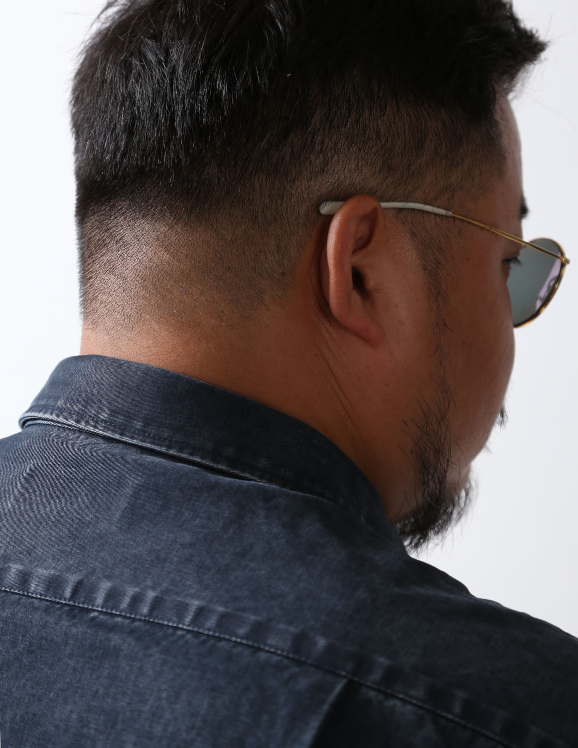 大きいサイズ 長袖シャツ カジュアルシャツ メンズ  QZILLA 白鯨 Mods ビンテージ風 2L 3L 4L 5L カジュアル 灰色 紺 春 秋 冬 2025AW |  | 21