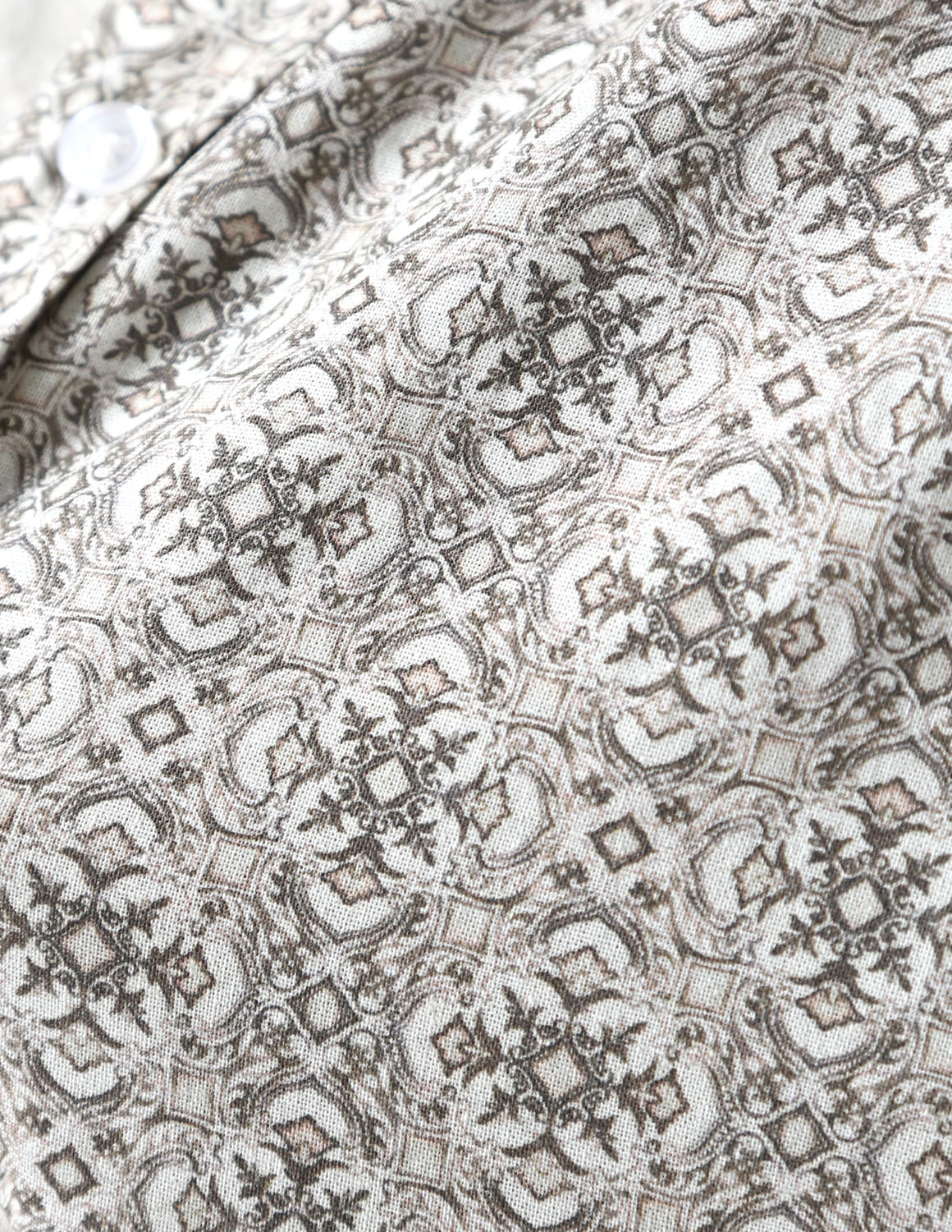 大きいサイズ 長袖シャツ カジュアルシャツ メンズ  QZILLA 白鯨 Retrogram 幾何学パターン 2L 3L 4L 5L カジュアル 春 秋 冬 2025AW |  | 14