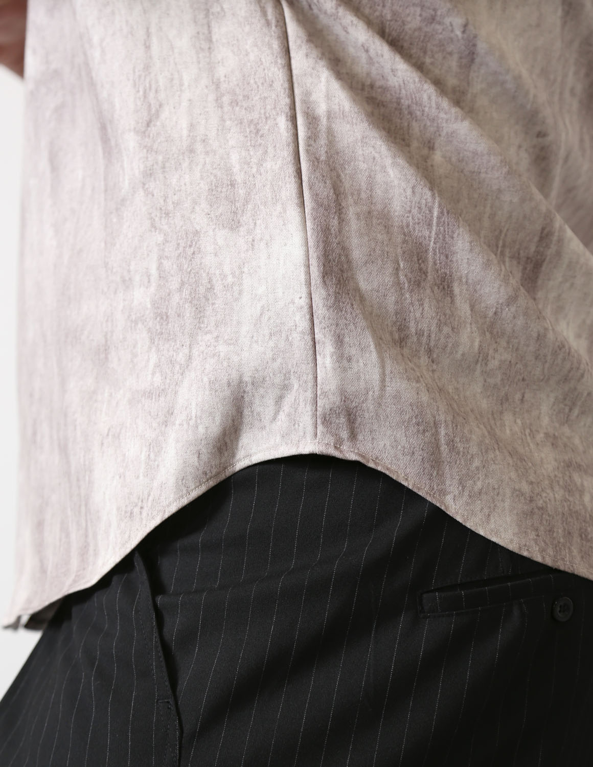 大きいサイズ 半袖シャツ カジュアル QZILLA 白鯨 スモーキー オープンカラー ストレッチ 日本人男性(平均171cm)のための 感激丈 予約販売4月中旬発送予定 |  | 21