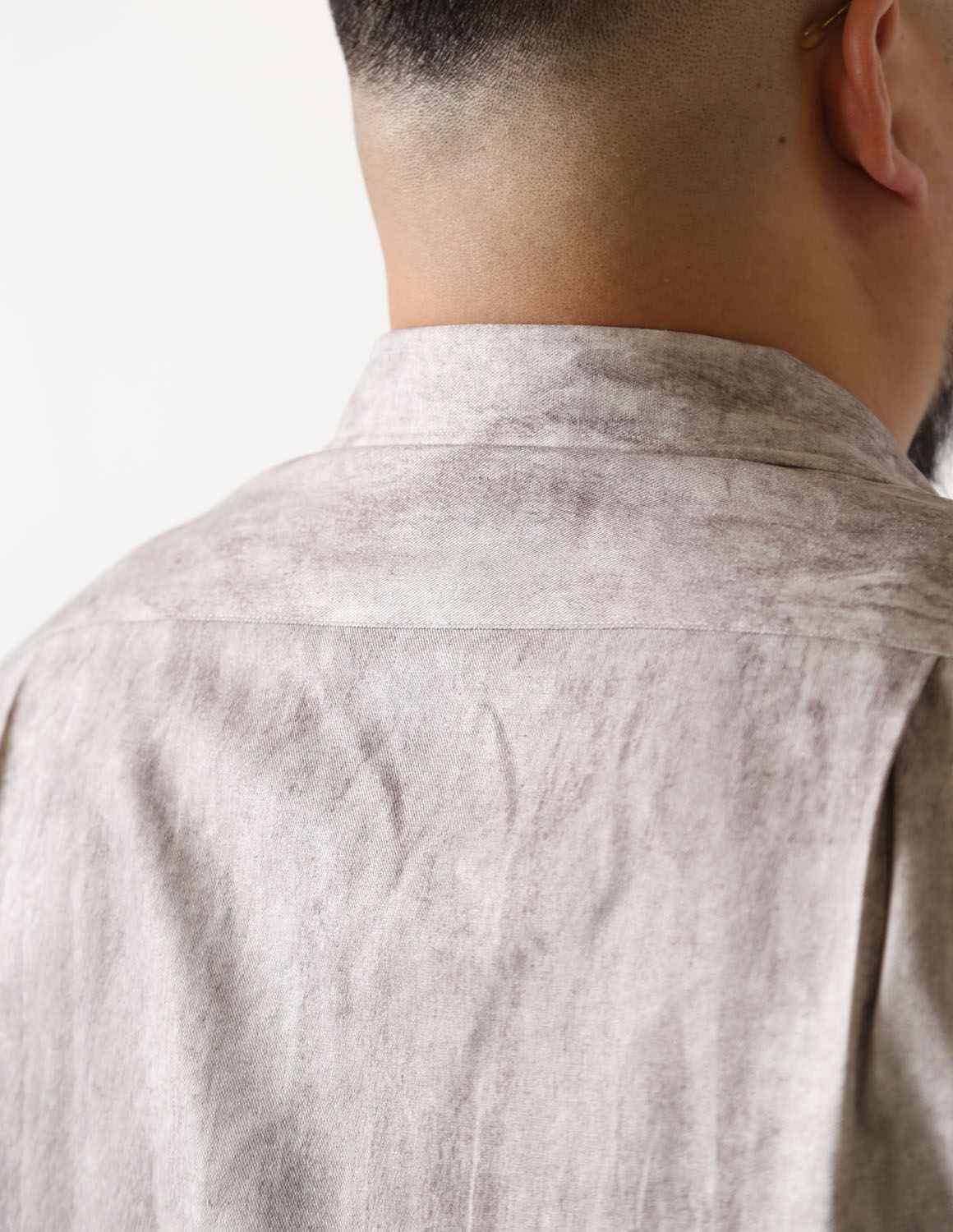 大きいサイズ 半袖シャツ カジュアル QZILLA 白鯨 スモーキー オープンカラー ストレッチ 日本人男性(平均171cm)のための 感激丈 予約販売4月中旬発送予定 |  | 22