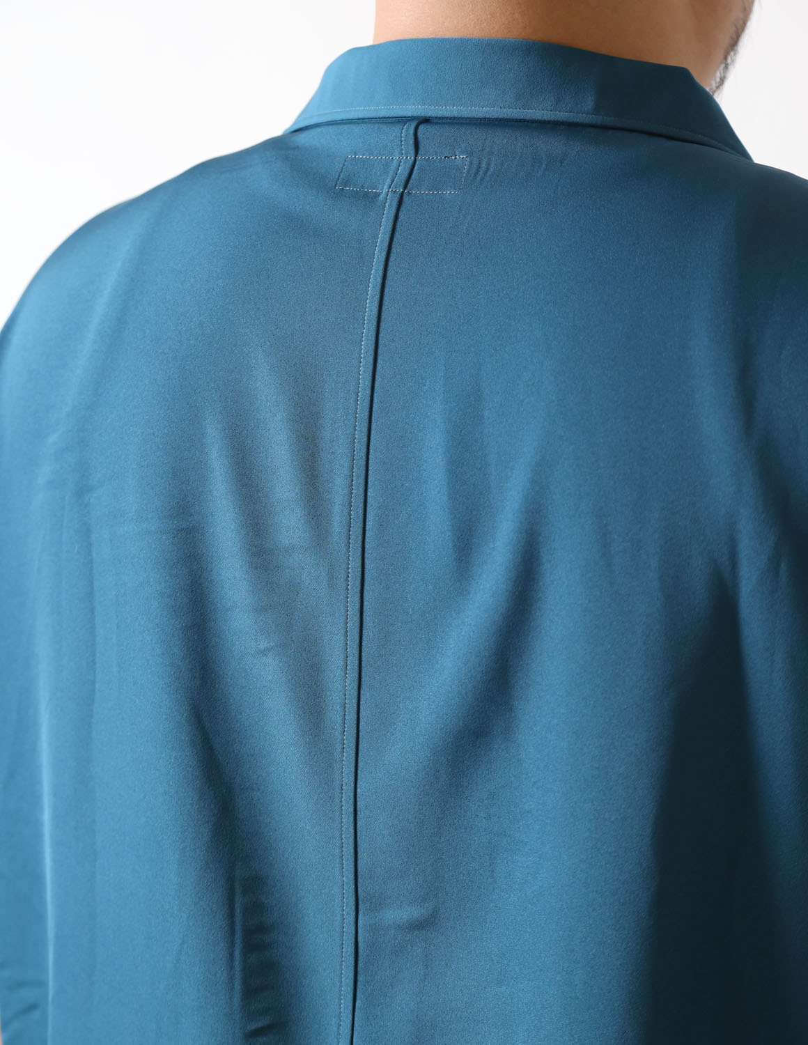 大きいサイズ 半袖シャツ カジュアルシャツ メンズ QZILLA ワイドシャツ Wing オープンカラー ストレッチ 2L 3L 4L 5L 緑 黒 春 夏 秋 予約販売4月中旬発送予定 |  | 21