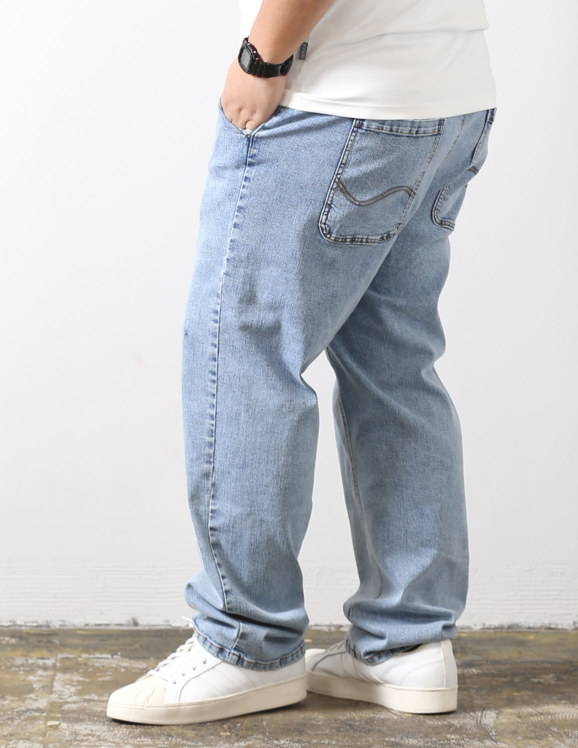 大きいサイズ ジーンズ デニム メンズ QZILLA 感鯨デニム Ocean ストレッチ ストレート 2L 3L 4L 5L カジュアル 春 夏 秋 冬 予約販売4月下旬から5月上旬発送 |  | 13