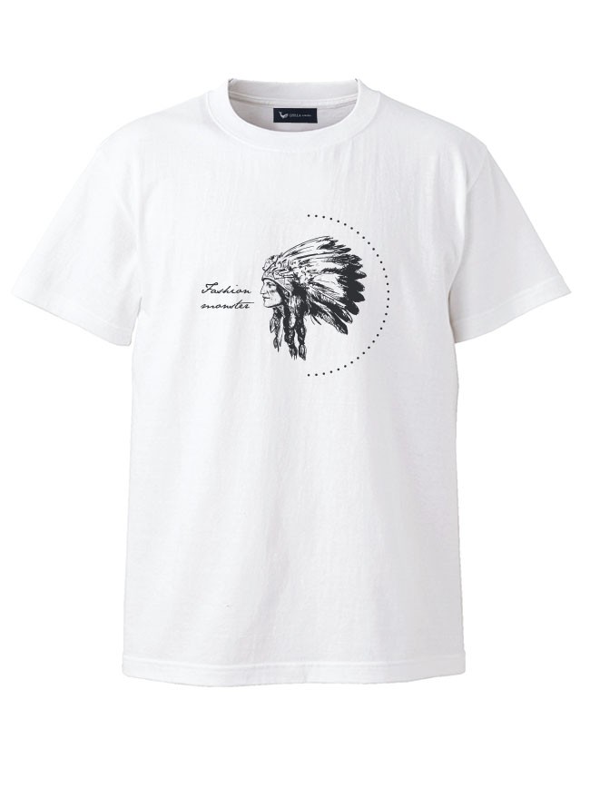 大きいサイズ 半袖Tシャツ カットソー メンズ Ｕネック QT(キューティ) インディアン2L 3L 4L 5L 6L カジュアル 白 春 夏 予約販売4月上旬発送 |  | 01