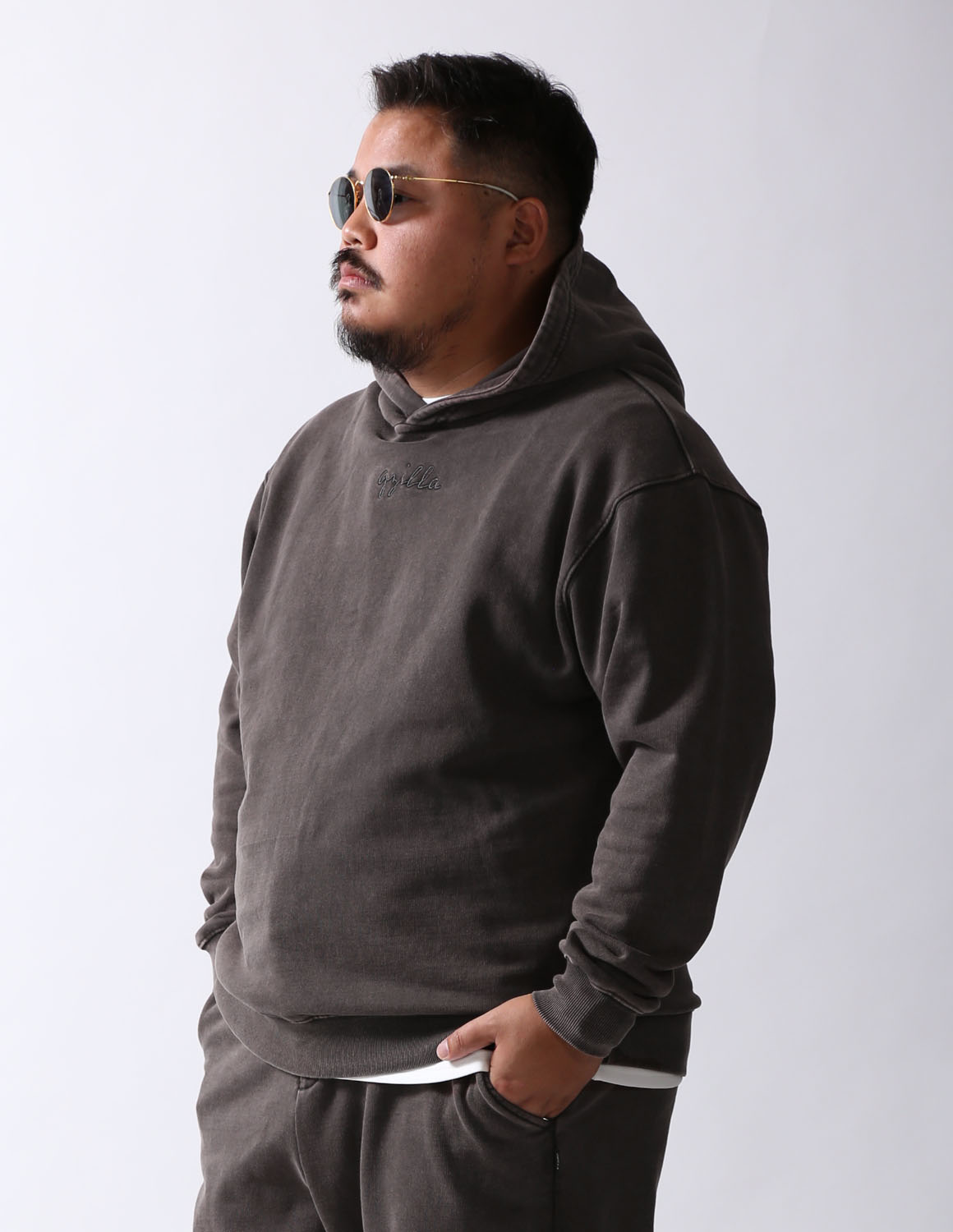 大きいサイズ メンズ フェード パーカー ワイドパンツ セットアップ ビンテージ風 刺繍 ピスネーム 2L 3L 4L 5L カジュアル 春 秋 冬 2025AW |  | 18