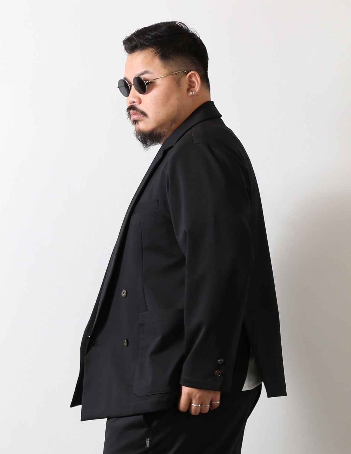 MB × QZILLA コラボ 大きいサイズ メンズ セットアップ ジャケット ストレッチ パンツ すっきり見え 秋 冬 春 夏 2L 3L 4L 5L 予約販売11月上旬発送予定 |  | 14