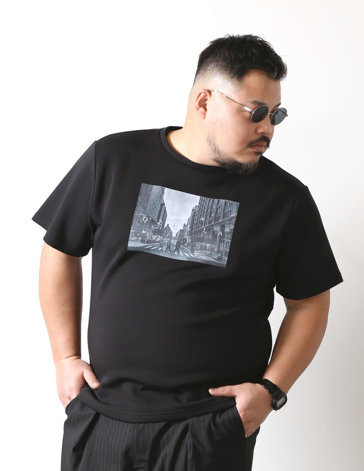大きいサイズ メンズ 感鯨TシャツシリーズとRORQUALパンツが必ず入る コーディネート ハッピーセット割 2点入り |  | 05