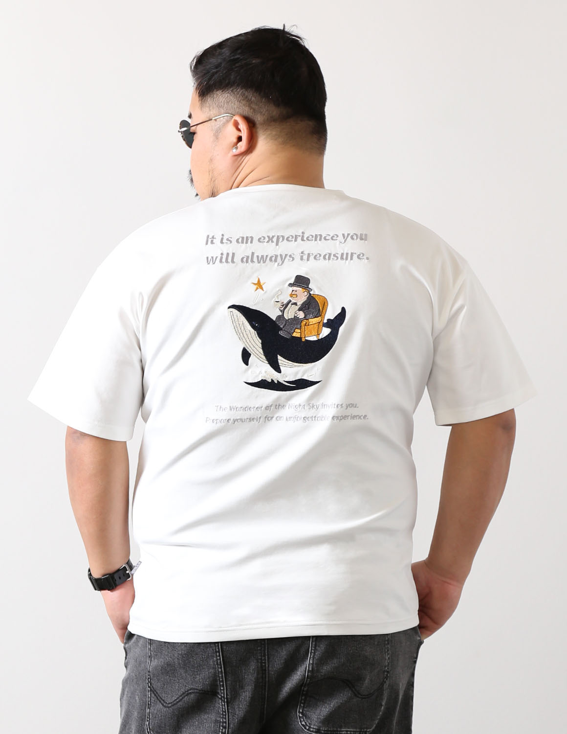 大きいサイズ メンズ 感鯨TシャツシリーズとRORQUALパンツが必ず入る コーディネート ハッピーセット割 2点入り |  | 06