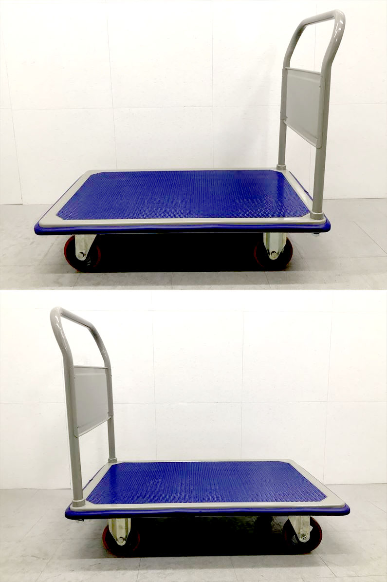 C5276YO 【未使用・デッドストック品】固定ハンドル 手押し 台車 荷台 運搬車 石川製作所 アイケーキャリー302 業務用
