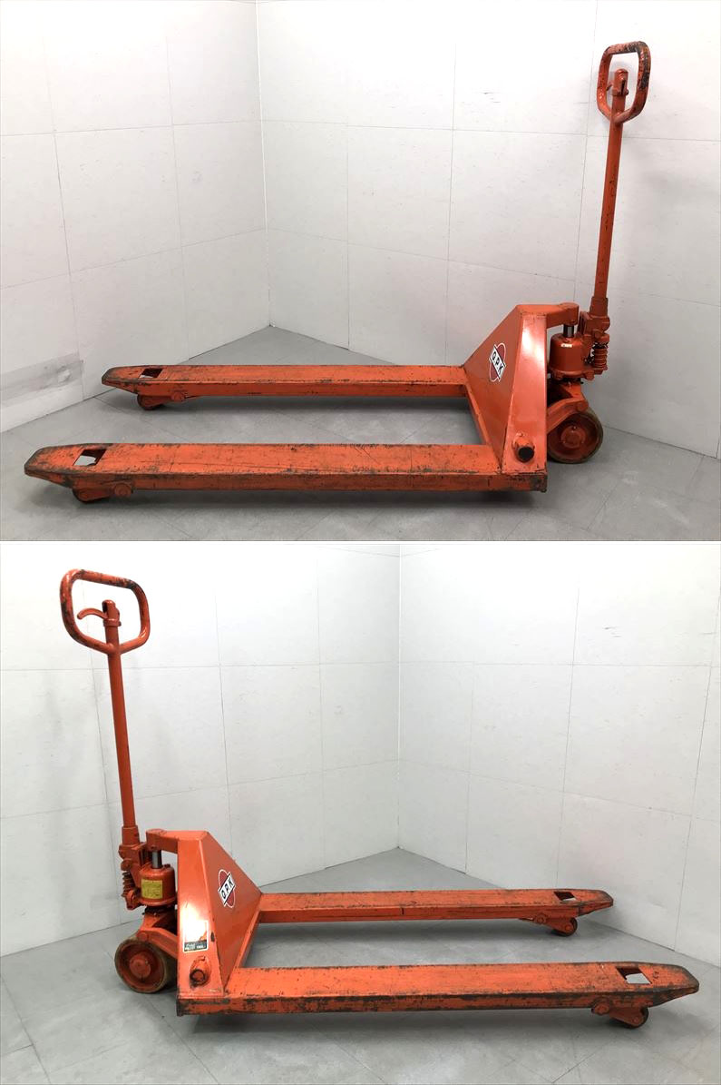 C5661YO キャッチパレットトラック ハンドパレット をくだ屋技研/OPK CP-15L-122 最大積載量1500kg 店舗・業務用