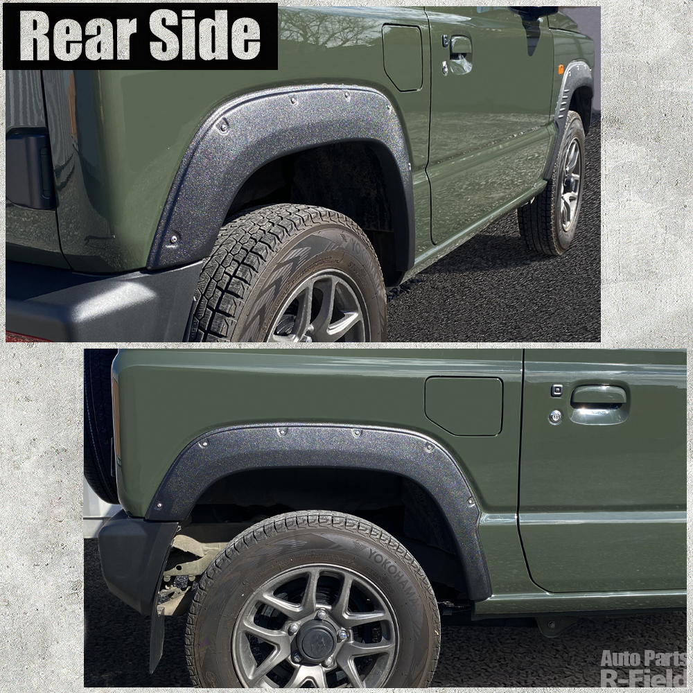 ジムニー JB64W 専用設計 ABS製 出幅約9mm 【ダミーボルトタイプ