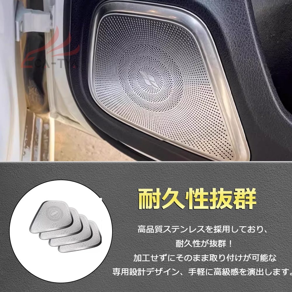 BC110 GLB（メルセデス・ベンツ）X247 専用 ドア スピーカー カバー