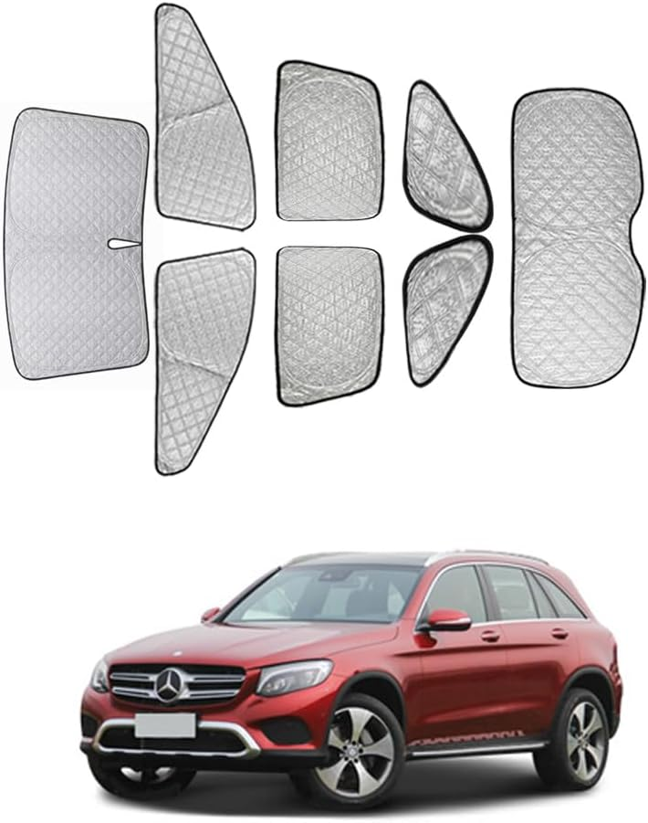 SN045 メルセデスベンツ GLC サンシェード 車 断熱 遮光シェード
