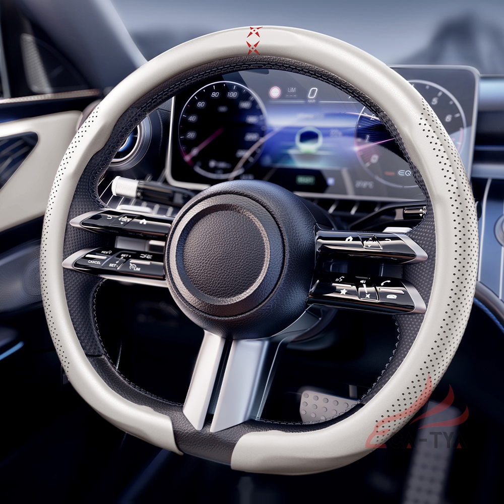 CLAクラス（ベンツ）C118 ハンドルカバー レザー製 D型 軽自動車 s