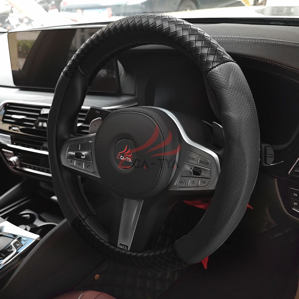 ZR-V ZR-Ve:HEV rz3 rz4 rz5 rz6 ハンドルカバー ステアリングカバー O型 握りやすい 薄いタイプ 潤い手触り 滑り止め 耐熱 合成革 カーアクセサリー 1P PZ | ブランド登録なし | 01