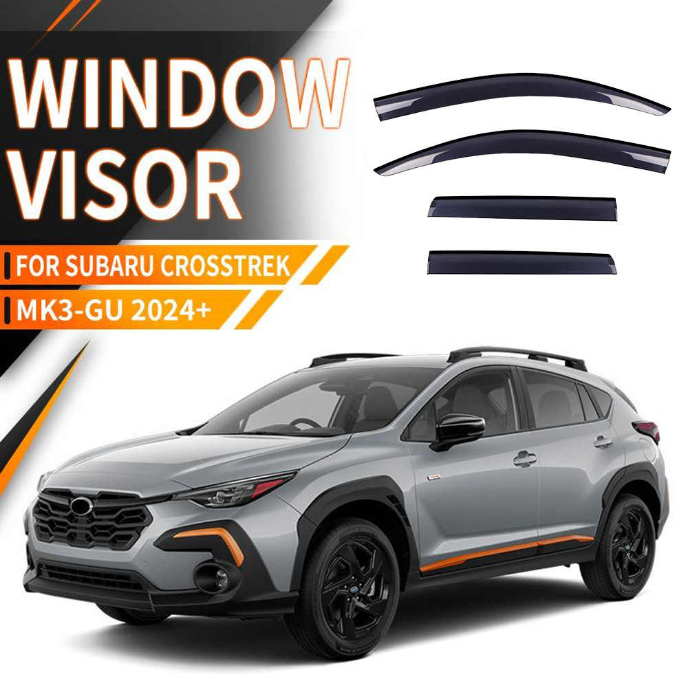 QY009 スバル クロストレック CROSSTREK GU系 専用 ドアバイザー