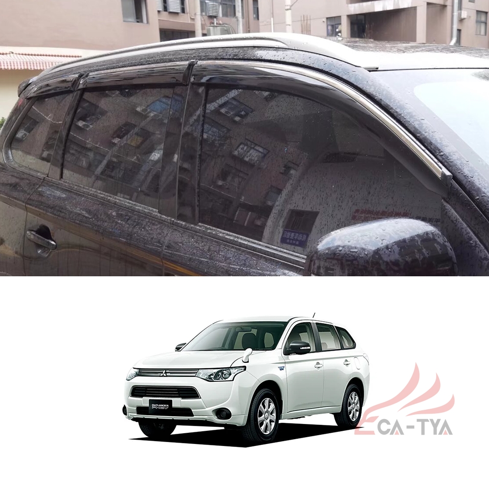 QY025 アウトランダーPHEV（三菱）GG系 専用 ドアバイザー