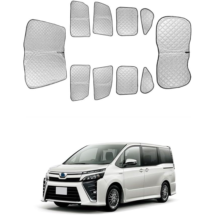 SN017 ヴォクシー80系 サンシェード 車 断熱 遮光シェード 車窓日よけ