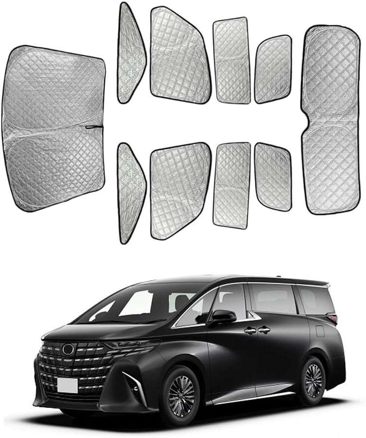 SN018 アルファード ヴェルファイア 40系 サンシェード 車 断熱 遮光