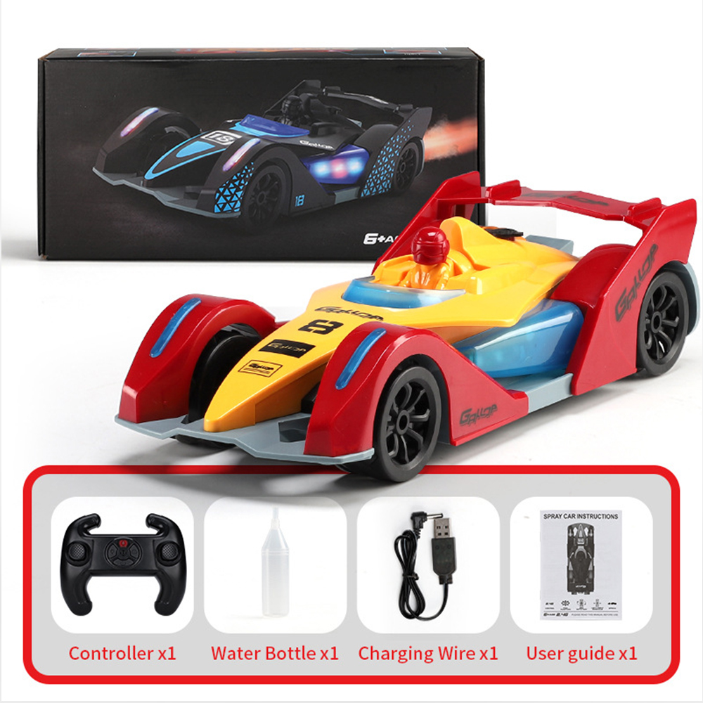 WJ023 RCスタントカー ラジコンカー 充電式 360度回転 リモコンカー F1