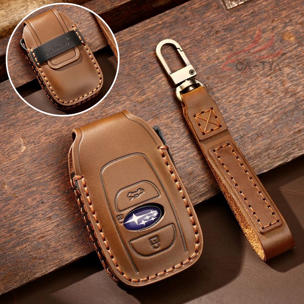 ys007-10 クロストレック 専用 スバル スマートキーケース 本革 キー