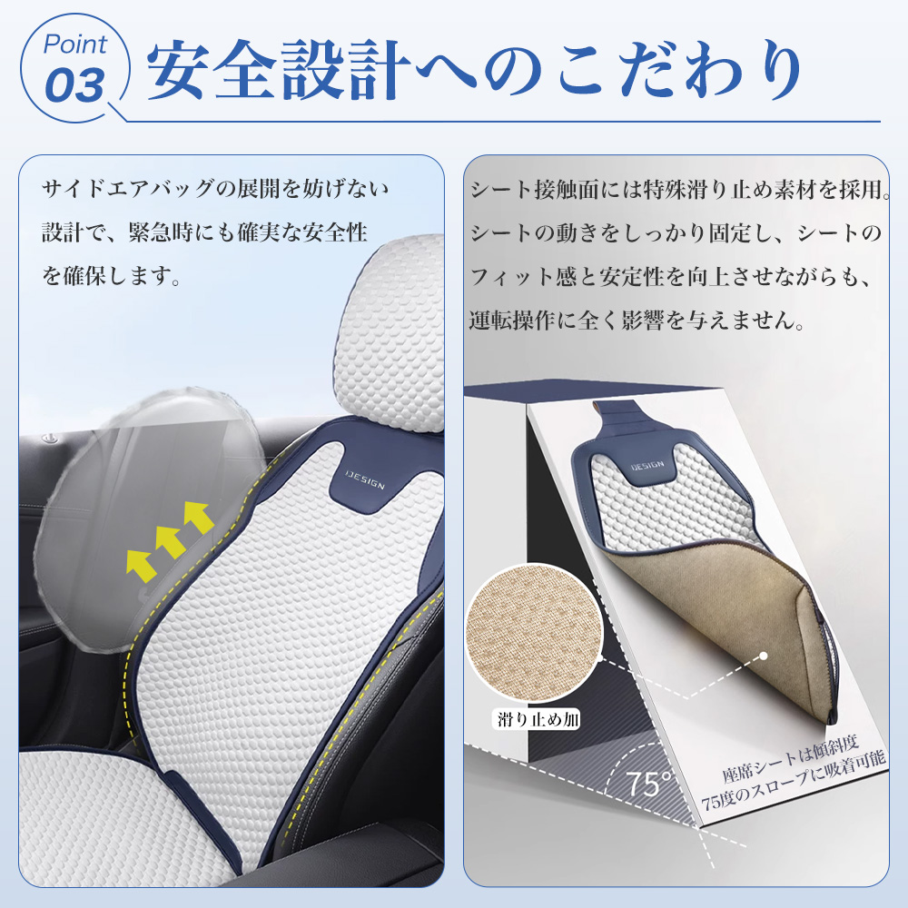 ニッサン NV200ワゴン シートカバー 3D立体 シート保護 滑り止め 通気