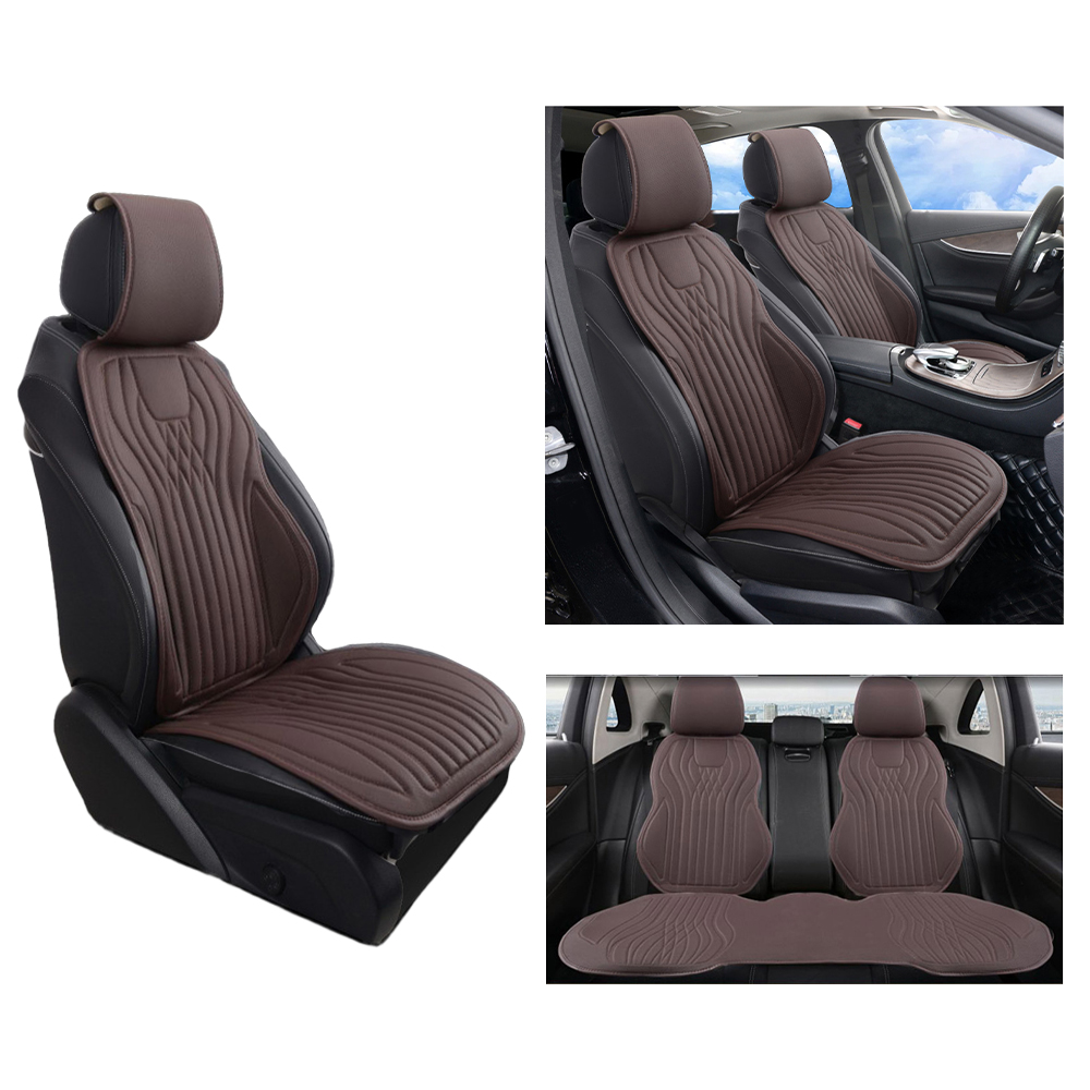 ホンダ ステップワゴン シートカバー 軽自動車 普通車 ナッパレザー シート保護 3D立体 耐摩耗性 滑り止め 通気 圧迫感軽減 オールシーズン  フリーサイズ | ブランド登録なし | 04
