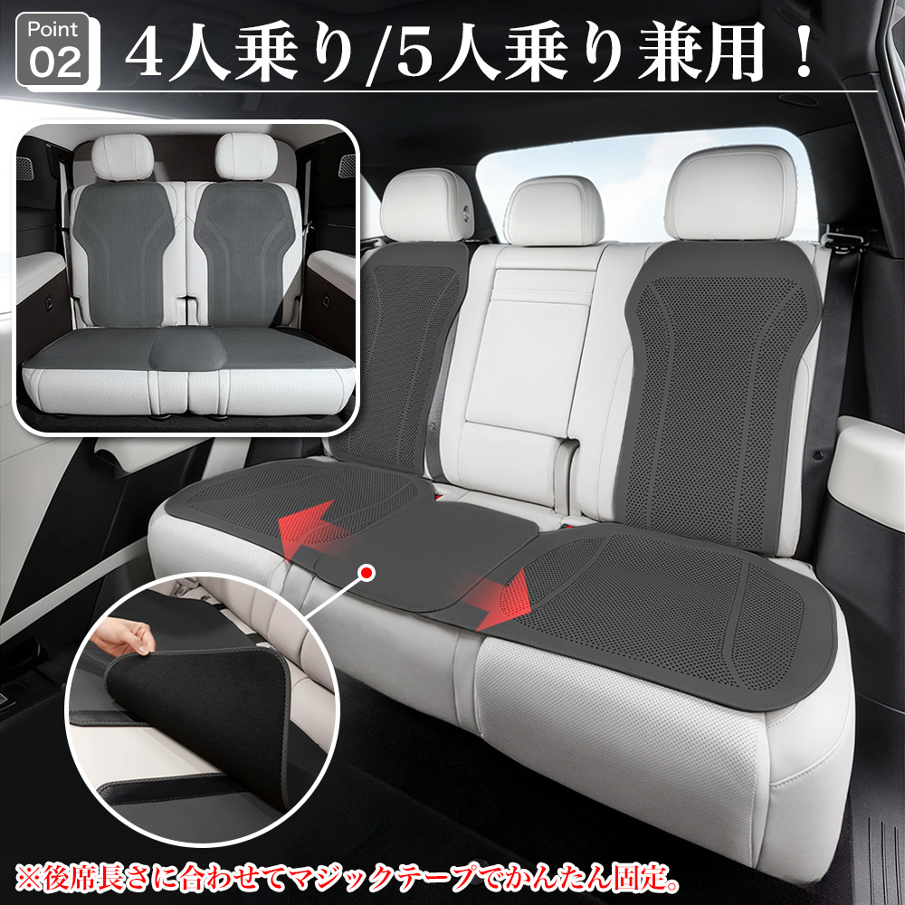 トヨタ MIRAI シートカバー 車 ナッパレ...の詳細画像3