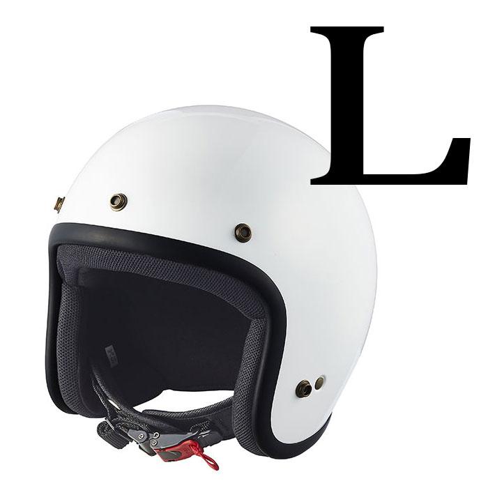 ZOLTAR PythonJet2 パイソンジェット2 ホワイトｘブラックエッジ SOLID WHITE-BLACK JETヘルメット スクーター PJ0020｜r-o-k-u｜03
