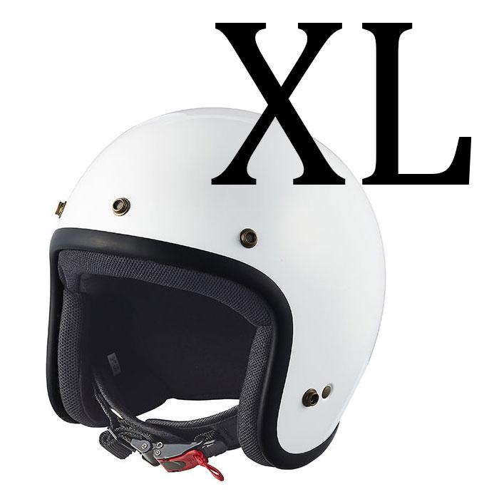 ZOLTAR PythonJet2 パイソンジェット2 ホワイトｘブラックエッジ SOLID WHITE-BLACK JETヘルメット スクーター PJ0020｜r-o-k-u｜04