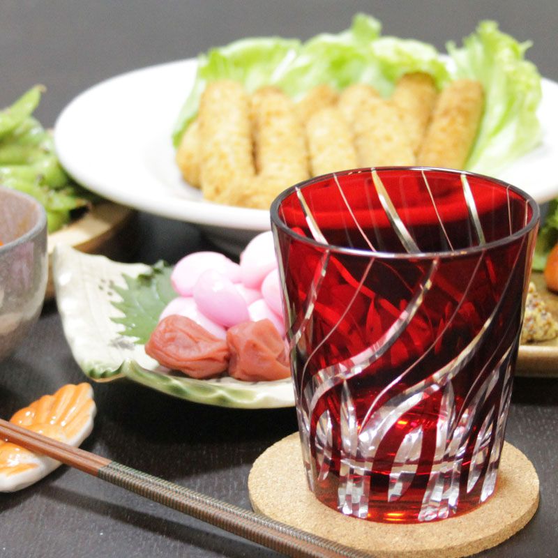 切子 キリコ 切子グラス ペア 切り子 ロックグラス  ペアグラス 冷酒 焼酎 水割り お湯割り 祝い 誕生日 還暦 還暦祝い プレゼント ギフト |  | 02