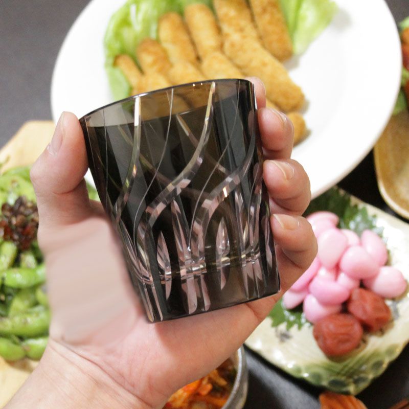 切子 キリコ 切子グラス ペア 切り子 ロックグラス  ペアグラス 冷酒 焼酎 水割り お湯割り 祝い 誕生日 還暦 還暦祝い プレゼント ギフト |  | 03