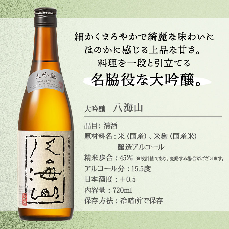 八海山 名入れ プレゼント 日本酒 酒 米 山田錦 大吟醸 ロックグラス