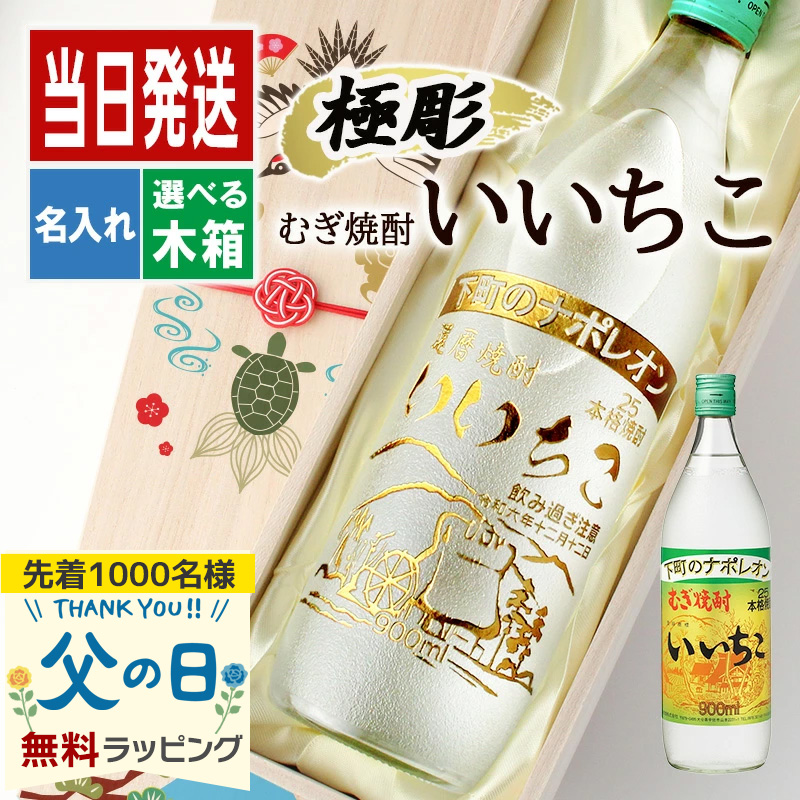 いいちこ25度 いいちこ 名入れ 祝い プレゼント 麦焼酎 焼酎 酒 25
