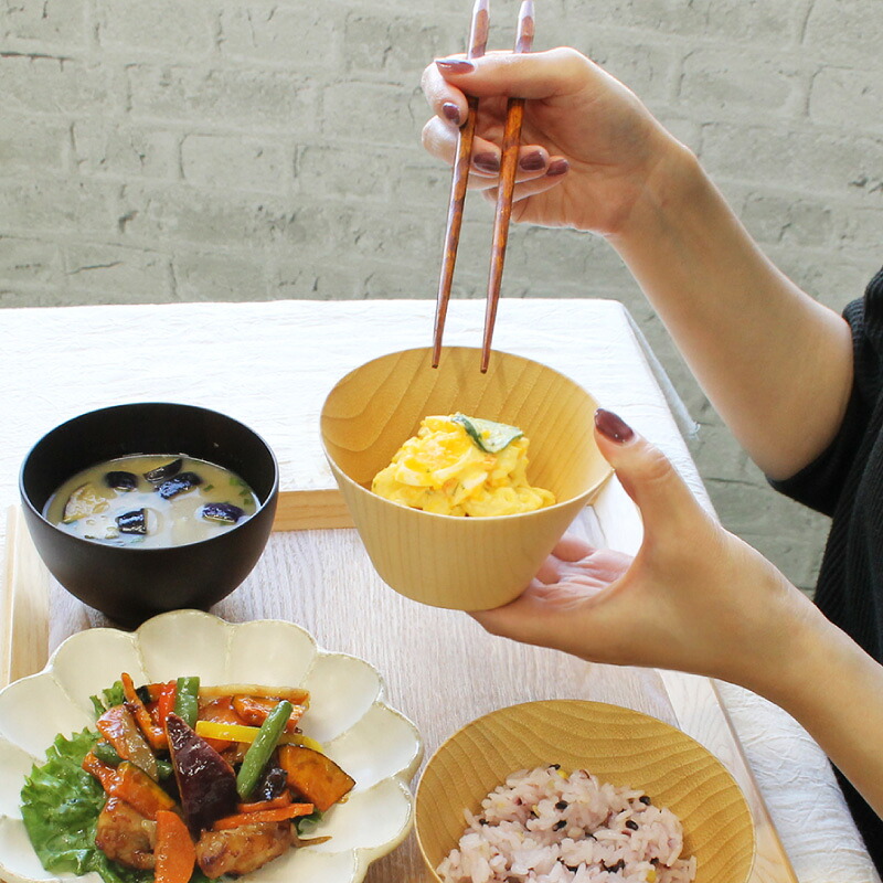 ボウル お椀 食洗機 汁椀 茶碗 茶わん 木製...の詳細画像5