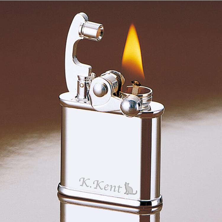 オイルライター 名入れ コリブリ 彫刻 シルバー オイル 喫煙具 colibri