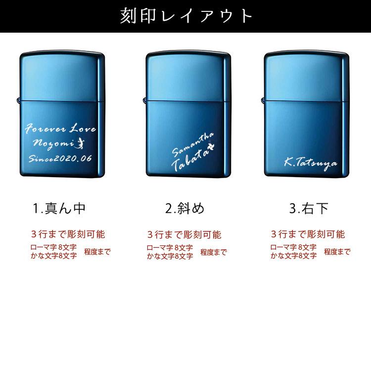 ZIPPO ライター サファイアブルー ジッポ 無地 シンプル