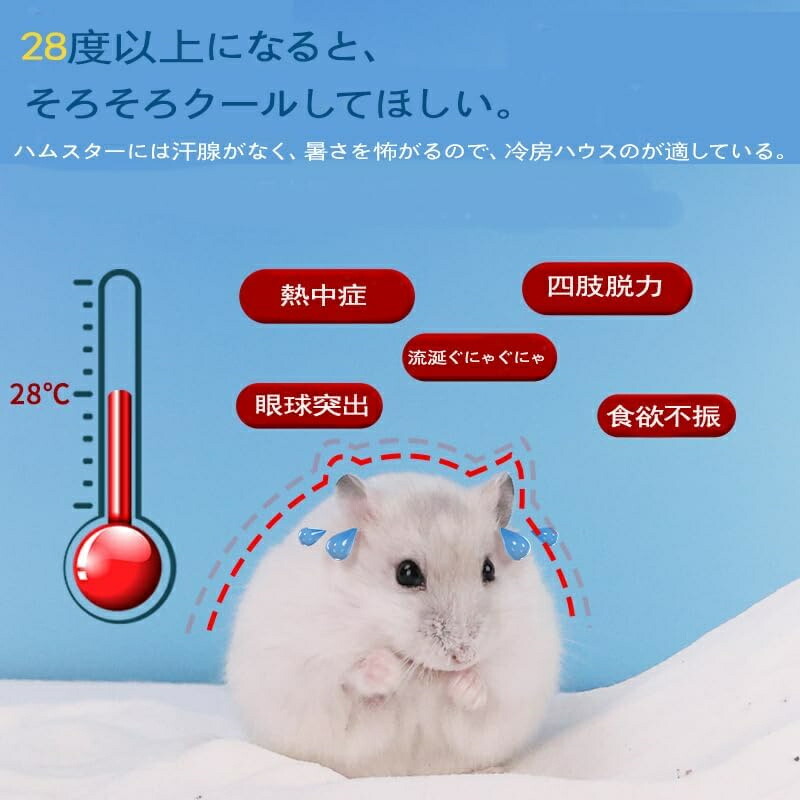 ☆ 冷温庫 ハムスター 快適ルーム 冷却