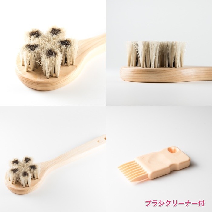アートブラシ社 馬毛のボディブラシ さくら イブ (アートブラシ 正規品