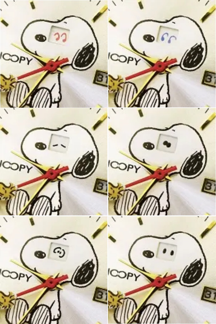世界限定 スヌーピー 腕時計 チャーミングアイ PEANUTS SNOOPY